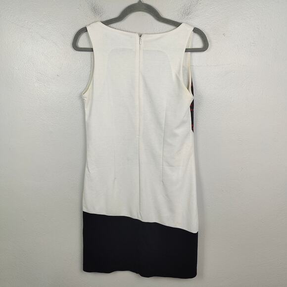 Desigual Sally Shift Dress Womens Medium White‎ Circle Print Mini Sleeveless - Picture 8 of 12
